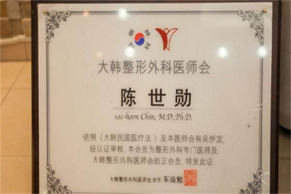 韩国陈整形医院医生团队实力强大及骨干医生简介